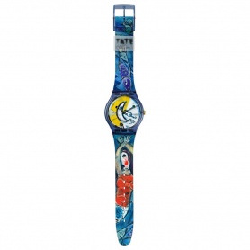 Swatch Chagall's blue circus watch - SUOZ365