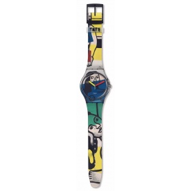 Orologio Swatch Leger's Two Woman holding flowers - SUOZ363