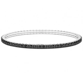Zancan Tennisarmband schwarz ESB330-180