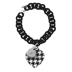 OPS bracelet Houndstooth 22NE-black