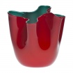 Vaso Fazzoletto bicolore Rosso/Verde grande - 700.00R