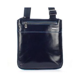 Leather bag with shoulder strap Blue - CA1358ONE / BLUE