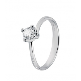 White gold 18kt Engagement Ring Salvini whit natural diamond - 20056126