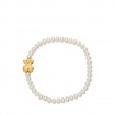 Pearl Bracelet Tous Bear silver gold-plated - 015901010