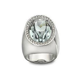 Meteor Light ring with and pavé crystal-1066553