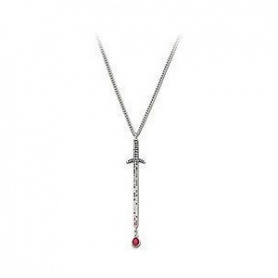 Hero Sword necklace with cross pendant - 1024624