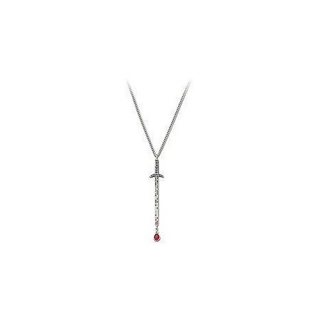 Hero Sword necklace with cross pendant - 1024624