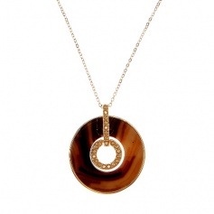 Master necklace wood pendant - 1062699