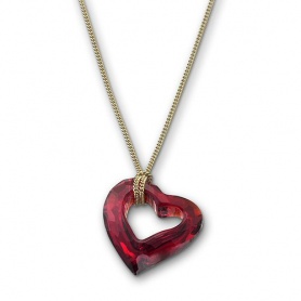Collana Mini LoveHeart pendente con cuore traforato - 1098428