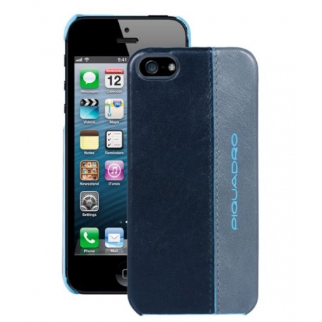 Harte Schale für Blue Square Leder iPhone5C-AC3053B2/BGR
