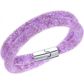 Double bracelet Stardust M-Purple 5120044