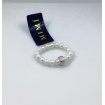 Mimi white pearls and silver ring - A023XRB