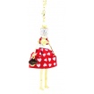 Die Carose925 Puppe Halskette Valentine-rot CAR3cuorerosso