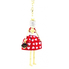Doll necklaceThe Carose925 Valentine's day red - CAR3cuorerosso