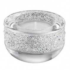 Shimmer silver candle holder-5108868