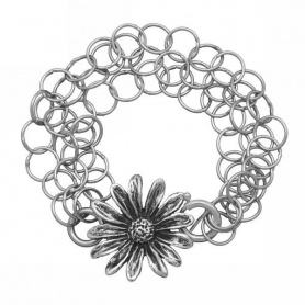 Triplet flower bracelet - 7921