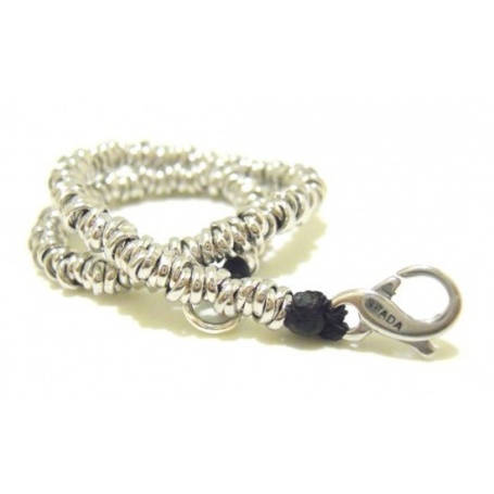 Silver Bracelet big knots - SPBR268