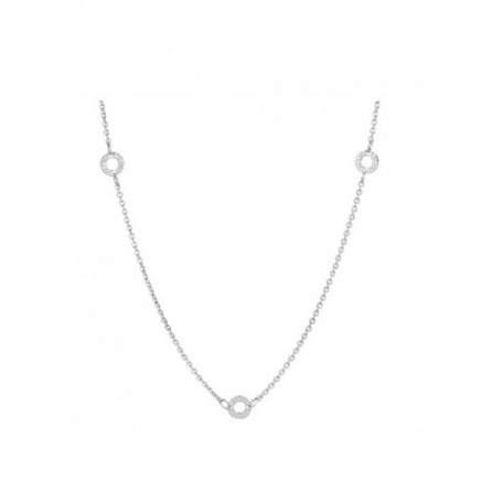 Necklace Silver three charms - CL14