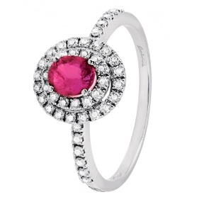 Salvini Ring with Ruby and Diamonds - 20057681