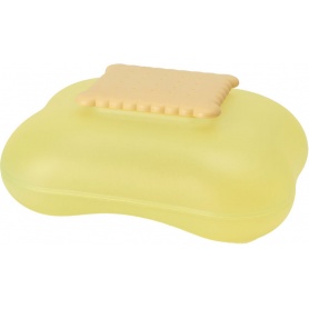Alessi Mary Biscuit biscuit box Yellow Bud