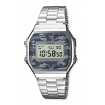 Watch Casio vintage 70s camouflage gray