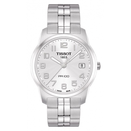 Uhr Tissot PR100 Quarz Gent Stahl-T0494101103201