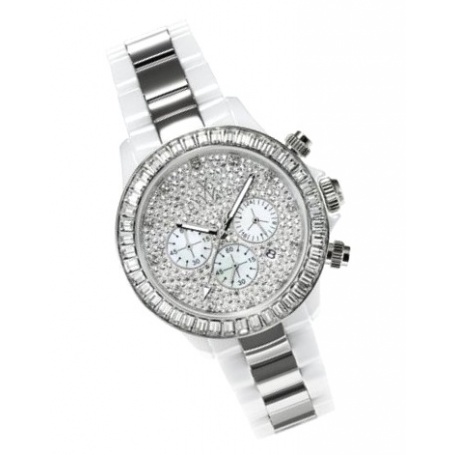 Watch Toy Watch white ceramic and steel - CHMC05WHS