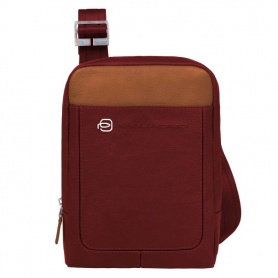 Piquadro bag for mini Ipad in boredeaux leather - CA3084VI/RAR