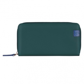 Zipper women's wallet green- PD3229OK/VE