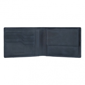 Men's wallet blue - PU257S73-BLU