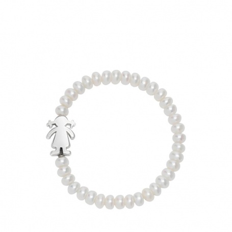 Perlen Armband mit Silber Beras Tous-Puppe