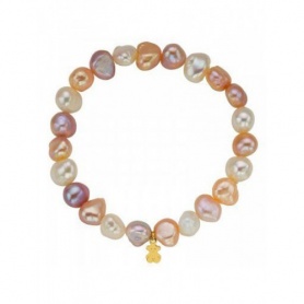 Tous-Armband Barock Perlen multicolor mit tragen