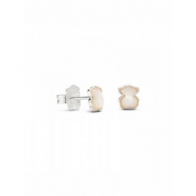 Tous earrings Color line in silver and mother of pearl