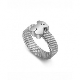 Tous elastic Ring Mesh model with teddy bear - 10390201