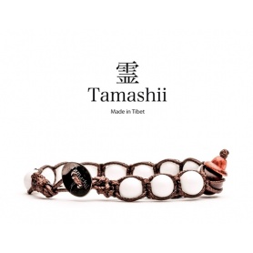 Tamashii weißer Achat Talisman Armband