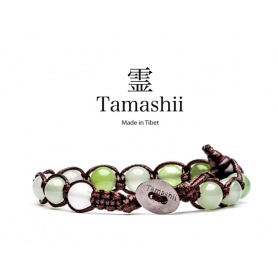 Bracciale Tamashii talismano Agata verde mela