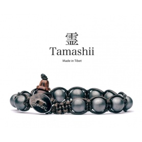 Tamashii bracelet talisman Satin Hematite 