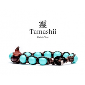 Bracciale Tamashii talismano Pasta di Turchese