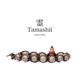 Tamashii Pyrit Satin Talisman-Armband