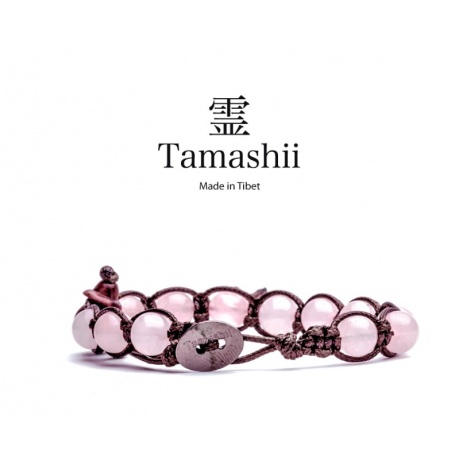 Bracciale Tamashii talismano Quarzo Rosa