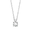 Necklace light point Salvini HRD Antwerp in gold and diamonds ct. 0,30G