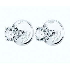 Light Points earrings Salvini HRD Antwerp in gold and diamonds ct. 0,62G