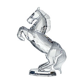 Cavallo bianco Swarovski in cristallo fuori produzione - 174958