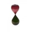 Venini Art Glass Hourglass big red/dark green - 01174