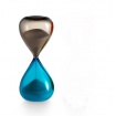 Venini Art Glass Clessidra colore Talpa/acquamarina - 420.06T