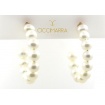 Orecchini Mimì cerchi con perle bianca - 0K435R01