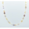 Collana in perle multicolor Mimì elastica - C03804AR
