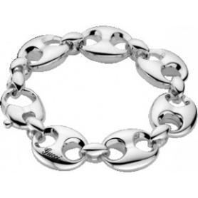 Gucci bracelet line Marina chain wide silver - YBA325831001018