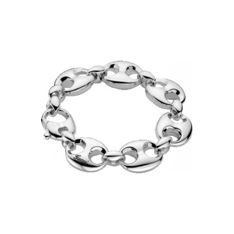 Gucci bracelet line Marina chain wide silver - YBA325831001018