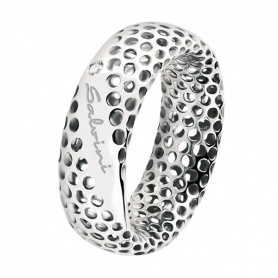 Salvini ring Golden Cage collection in white gold and diamond